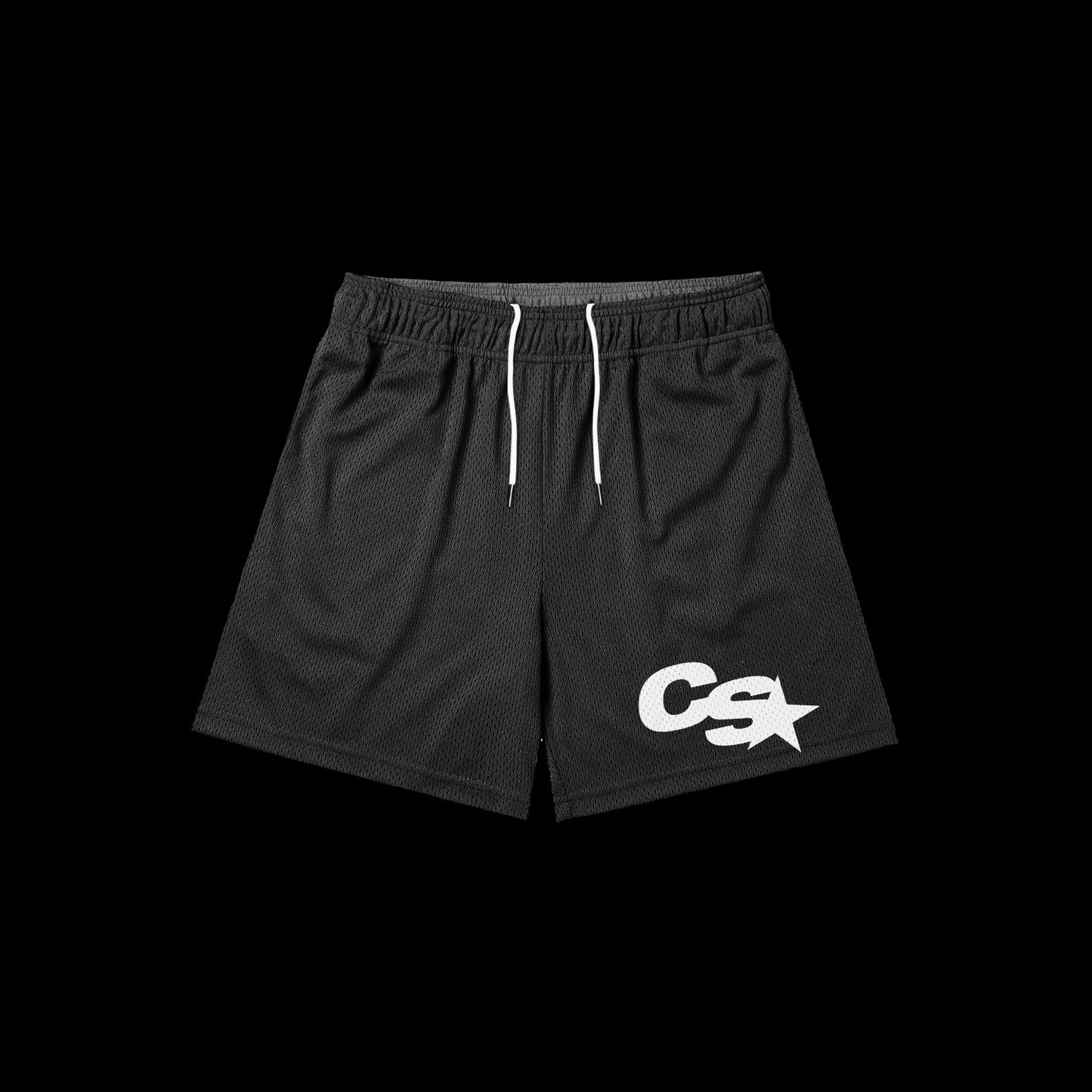 STAPLE MESH SHORT (BLK)