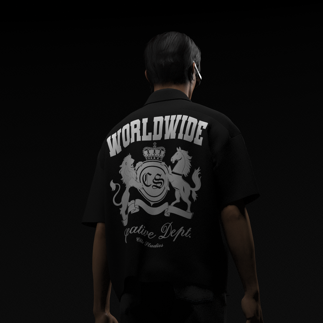 CLTR WORLDWIDE BOWLING SHIRT