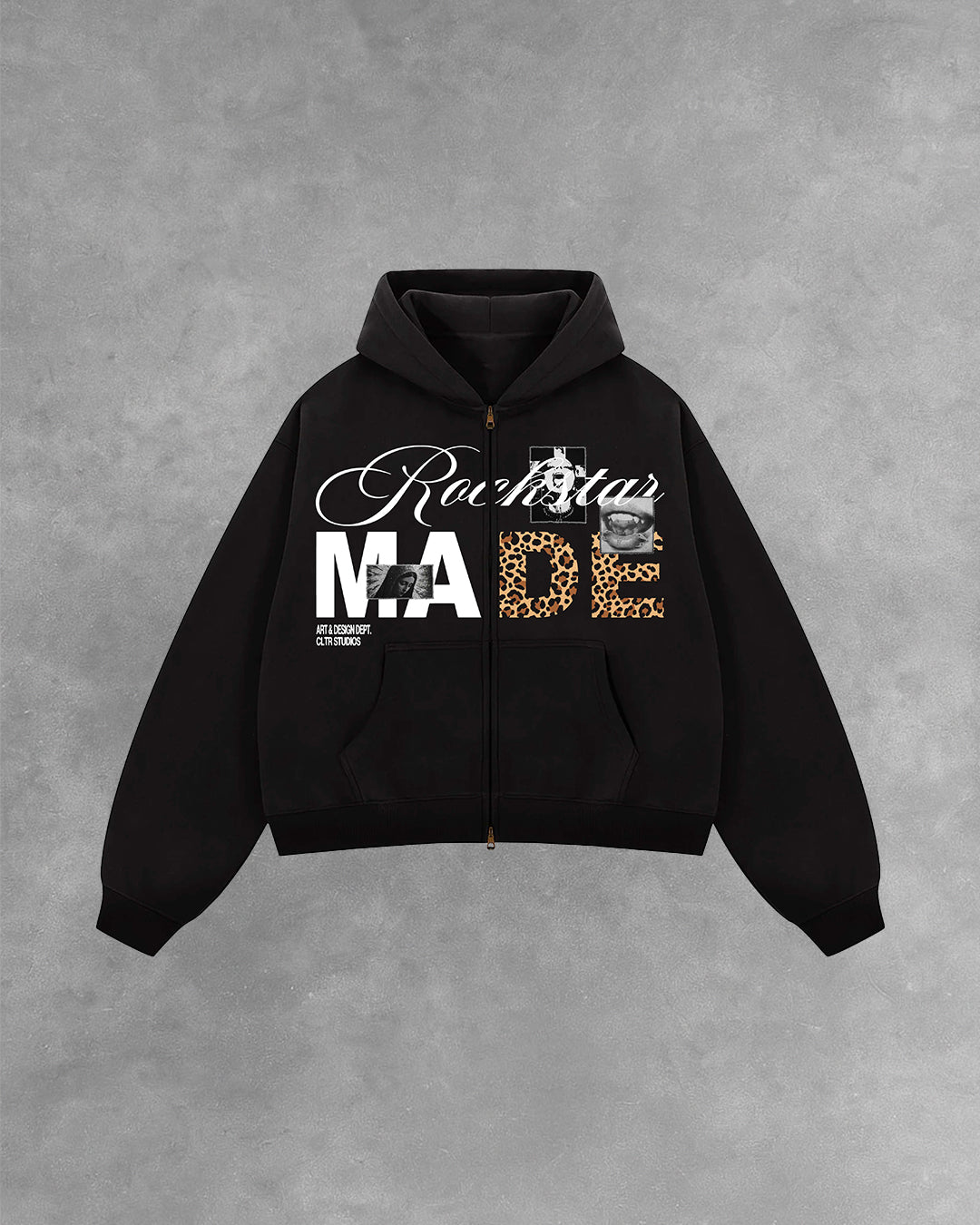 ROCKSTAR MADE HOODIE (DOUBLE ZIP) – CLTR Studios